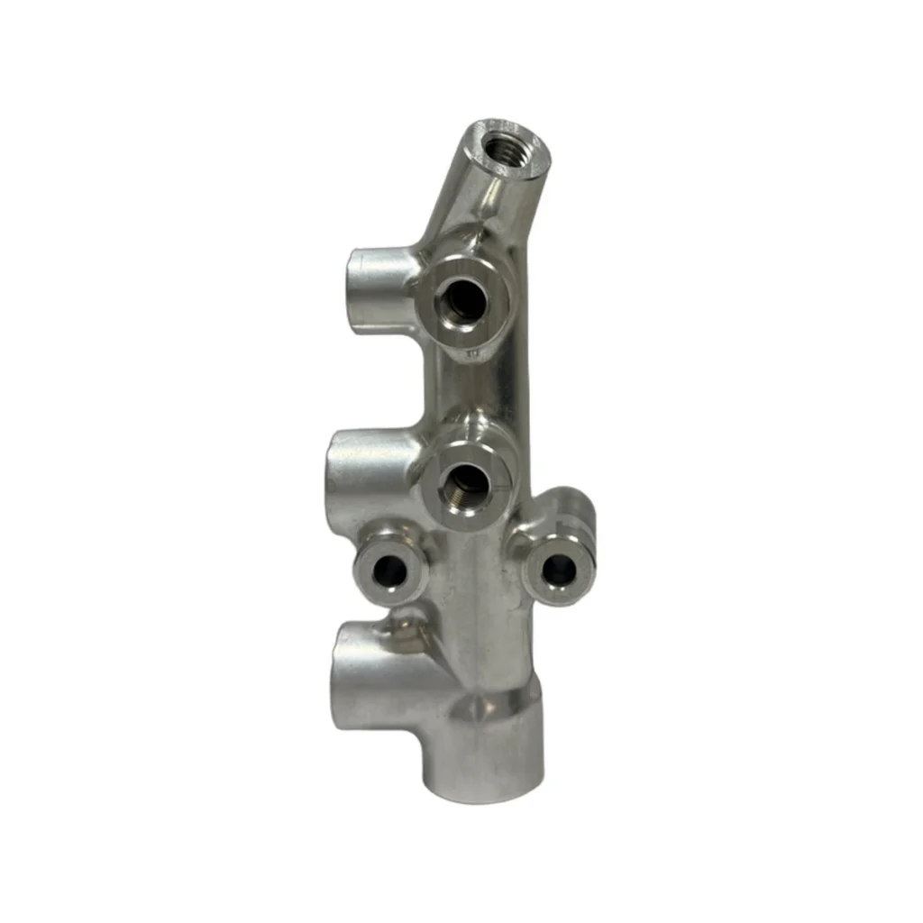 CNC Milled Stainless Small Manifold