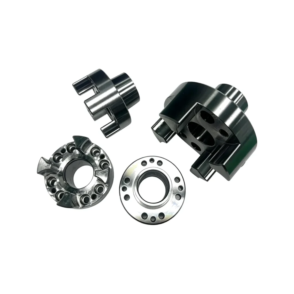 CNC Turned Aluminum Jaw Coupling Flange