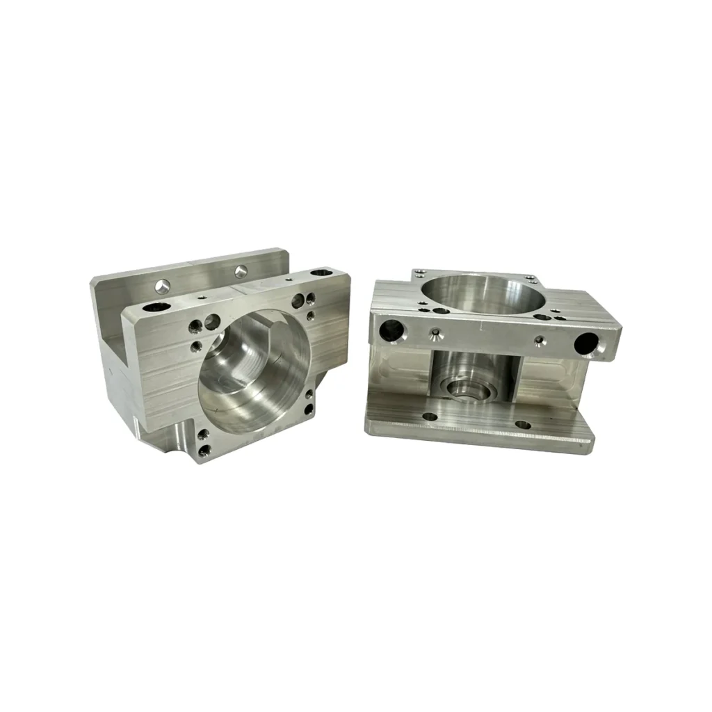 CNC Milled Aluminum Bearing Mount Bracket