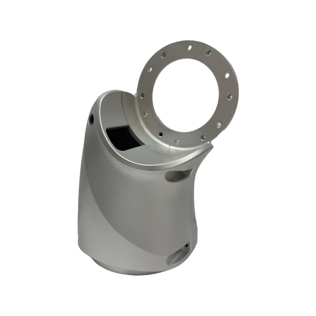 CNC Milled Aluminum Robot Arm Curved Cover A
